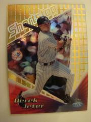 Derek Jeter [Pattern 12] #24A Baseball Cards 1999 Topps Tek Gold Prices