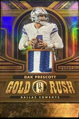 Dak Prescott [Rose Gold] #GR-DP Football Cards 2023 Panini Gold Standard Rush Prices