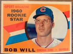 Bob Will [Rookie Star] #147 Baseball Cards 1960 Topps Prices