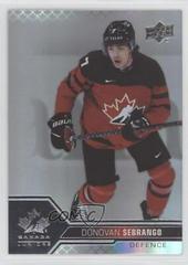Donovan Sebrango [Pillars of Light] Hockey Cards 2022 Upper Deck Team Canada Juniors Prices