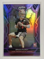 Brock Purdy [Purple] #181 Football Cards 2022 Panini Certified Prices