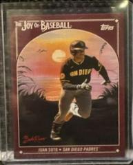 Juan Soto [Alizarin Crimson] #46 Baseball Cards 2023 Topps X Bob Ross The Joy Of Prices