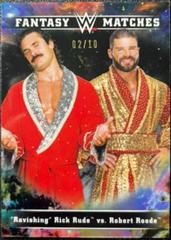 Ravishing' Rick Rude, Bobby Roode [Black] Wrestling Cards 2020 Topps WWE Chrome Fantasy Matches Prices
