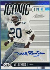 Mel Renfro #II-MR Football Cards 2019 Panini Absolute Iconic Ink Prices