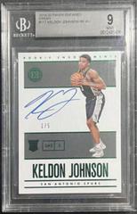 Keldon Johnson [Autograph Green] #117 Basketball Cards 2019 Panini Encased Prices