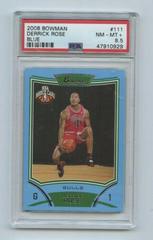 Derrick Rose [Blue] Basketball Cards 2008 Bowman Prices