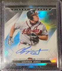Chipper Jones Baseball Cards 2020 Topps Finest Moments Autographs Prices