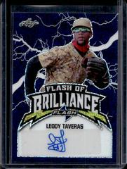 Leody Taveras [Blue] Baseball Cards 2020 Leaf Flash of Brilliance Autographs Prices