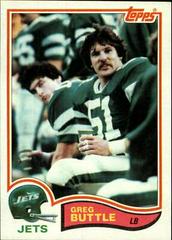 Greg Buttle #164 Football Cards 1982 Topps Prices