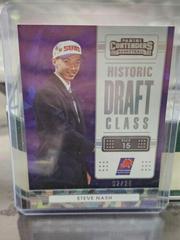 Steve Nash [Cracked Ice] #10 Basketball Cards 2022 Panini Contenders Historic Draft Class Prices