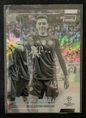 Jamal Musiala [Black & White] Soccer Cards 2021 Stadium Club Chrome UEFA Champions League Prices