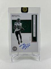 Breece Hall [Autograph Ruby] #112 Football Cards 2022 Panini Encased Prices