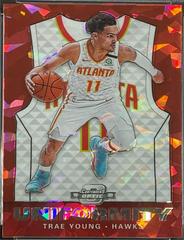 Trae Young [Red Cracked Ice] #12 Basketball Cards 2019 Panini Contenders Optic Uniformity Prices