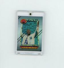 Alonzo Mourning [Refractor w Coating] #247 Basketball Cards 1995 Finest Prices