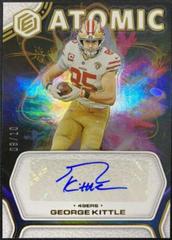 George Kittle #AA-GK Football Cards 2022 Panini Elements Atomic Autographs Prices