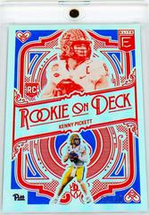 Kenny Pickett [Blue] #RD-1 Football Cards 2022 Panini Donruss Elite Rookie on Deck Prices