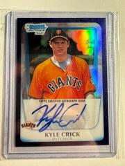 Kyle Crick #KCR Baseball Cards 2011 Bowman Chrome Draft Prospect Autographs Prices