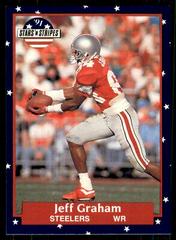 Jeff Graham Football Cards 1991 Fleer Stars and Stripes Prices