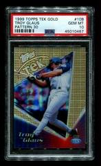 Troy Glaus [Pattern 30] #10B Baseball Cards 1999 Topps Tek Gold Prices