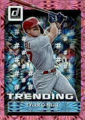 Tyler O'Neill [Pink Fireworks] #T-1 Baseball Cards 2022 Panini Donruss Trending Prices