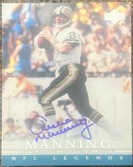 Archie Manning Football Cards 2000 Upper Deck Legends Autographs Prices