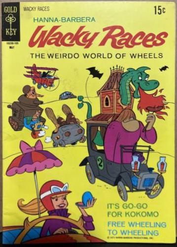 Wacky Races #3 (1971) Comic Books Wacky Races