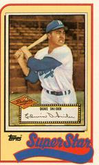 Duke Snider #30 Baseball Cards 1989 Topps Ljn Baseball Talk Prices