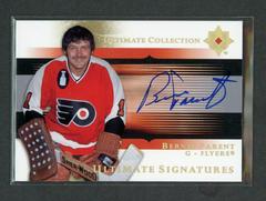 Bernie Parent #US-BP Hockey Cards 2005 Ultimate Collection Signatures Prices
