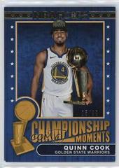 Quinn Cook #92 Basketball Cards 2018 Panini Hoops Road to the Finals Prices