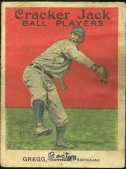 Vean Gregg Baseball Cards 1914 Cracker Jack Prices