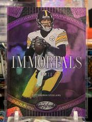 Ben Roethlisberger [Purple] #I-19 Football Cards 2023 Panini Certified Immortals Prices