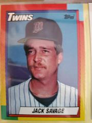 Jack Savage #111T Baseball Cards 1990 Topps Traded Prices