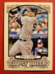 Derek Jeter [Reverse Image] #25 Baseball Cards 2014 Topps Gypsy Queen Prices