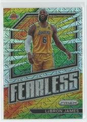 LeBron James [Mojo] #18 Basketball Cards 2022 Panini Prizm Fearless Prices