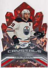 Leon Draisaitl [Orange] #IC-31 Hockey Cards 2021 Upper Deck Ice Crystals Prices
