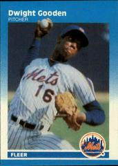 Dwight Gooden #45 Baseball Cards 1987 Fleer Mini Prices