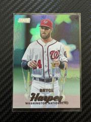 Bryce Harper [Medals Around Arms Rainbow Foil] #39 Baseball Cards 2017 Stadium Club Prices