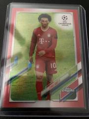 Leroy Sane [Red] #62 Soccer Cards 2020 Topps Chrome UEFA Champions League Prices