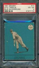 Vito Tamulis [Blue Background] Baseball Cards 1941 Goudey Prices