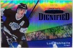 Luc Robitaille [Blue] #D-9 Hockey Cards 2022 Upper Deck Stature Dignified Prices