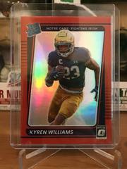 Kyren Williams [Red] Football Cards 2022 Panini Chronicles Draft Picks Donruss Optic Rated Rookie Prices