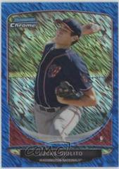 Lucas Giolito [Blue Wave] Baseball Cards 2013 Bowman Chrome Cream of the Crop Mini Refractor Prices