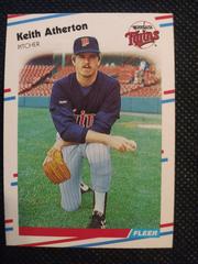 Keith Atherton #1 Baseball Cards 1988 Fleer Prices