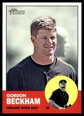 Gordon Beckham #H623 Baseball Cards 2012 Topps Heritage Prices