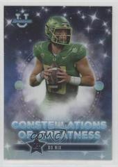 Bo Nix Football Cards 2022 Bowman's Best University Constellations of Greatness Prices
