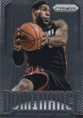 Lebron James Basketball Cards 2013 Panini Prizm Dominance Prices