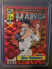 Max Scherzer [Red] #M-5 Baseball Cards 2022 Panini Donruss Marvels Prices