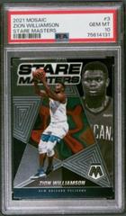 Zion Williamson Basketball Cards 2021 Panini Mosaic Stare Masters Prices