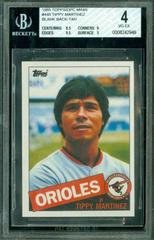 Tippy Martinez Baseball Cards 1985 Topps Mini Prices