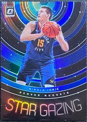 Nikola Jokic [Blue] #12 Basketball Cards 2019 Panini Donruss Optic Star Gazing Prices